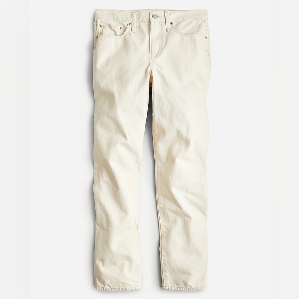 J. Crew High-Rise Full Length '90s Classic Straight Jean Natural Denim Size 26 - Picture 3 of 13